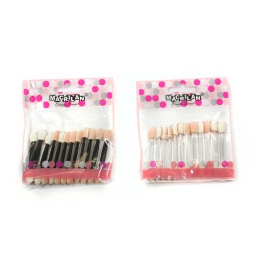 KIT COM 12 APLICADORES DE SOMBRA